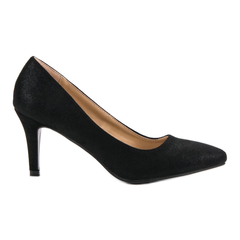 Zapatos de tacón Vinceza con purpurina negro