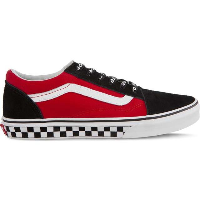 Vans Old Skool VI7 Logo Pop Negro True White multicolor rojo