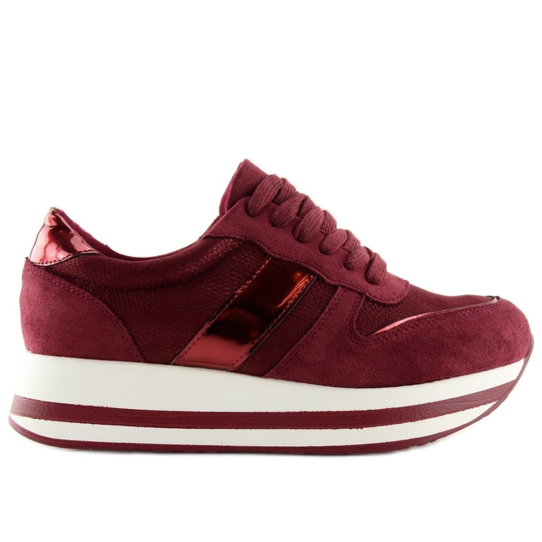 Zapatos de suela alta en burdeos 99-11 Wine rojo Zapatos de suela alta en burdeos 99-11 Wine rojo