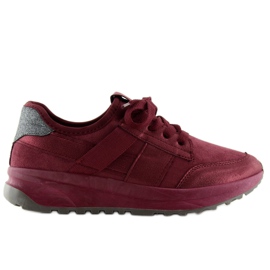 X-9733 Wine Red zapatos deportivos burdeos rojo