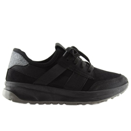 Zapatillas deportivas negras X-9733 Black negro