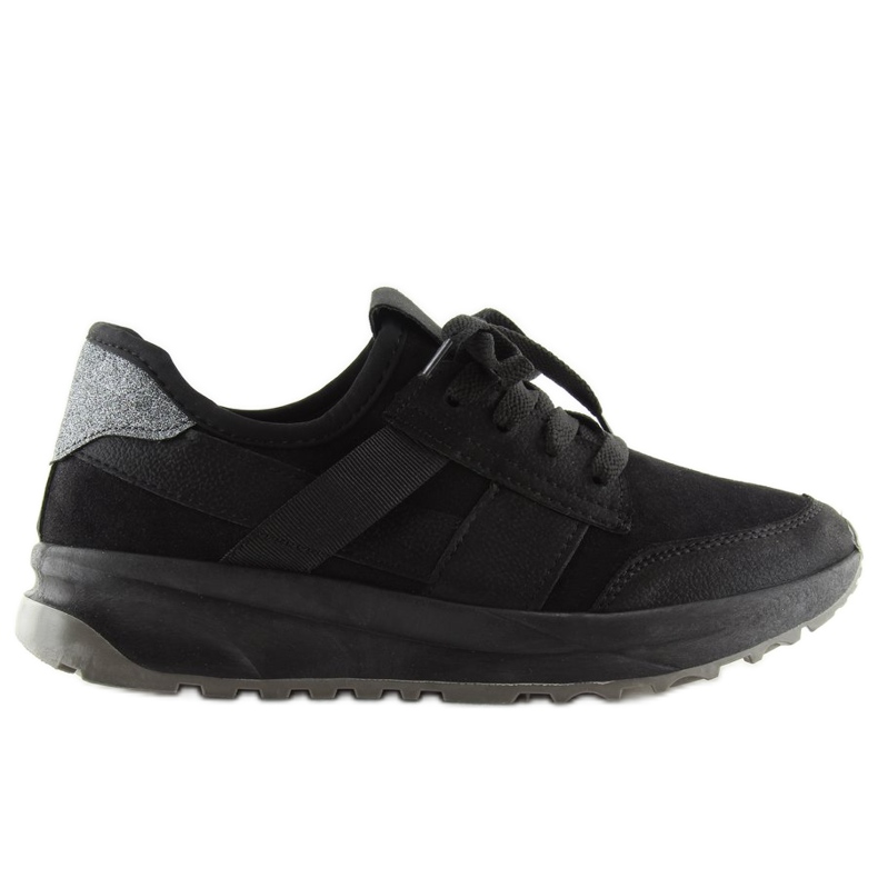 Zapatillas deportivas negras X-9733 Black negro