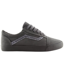 Zapatillas grises Vans B318-10 Dark Grey