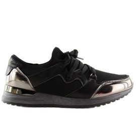 Zapatilla deportiva negra 6241 Negra negro
