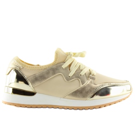 Zapatilla deportiva dorada 6241 Dorada dorado