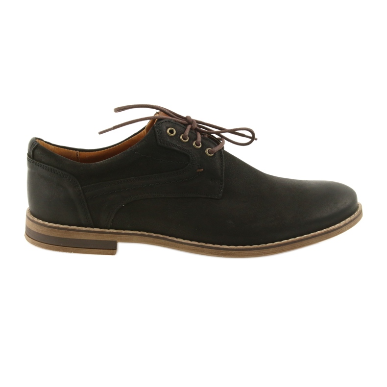 Zapatos hombre piel Riko 831 negro