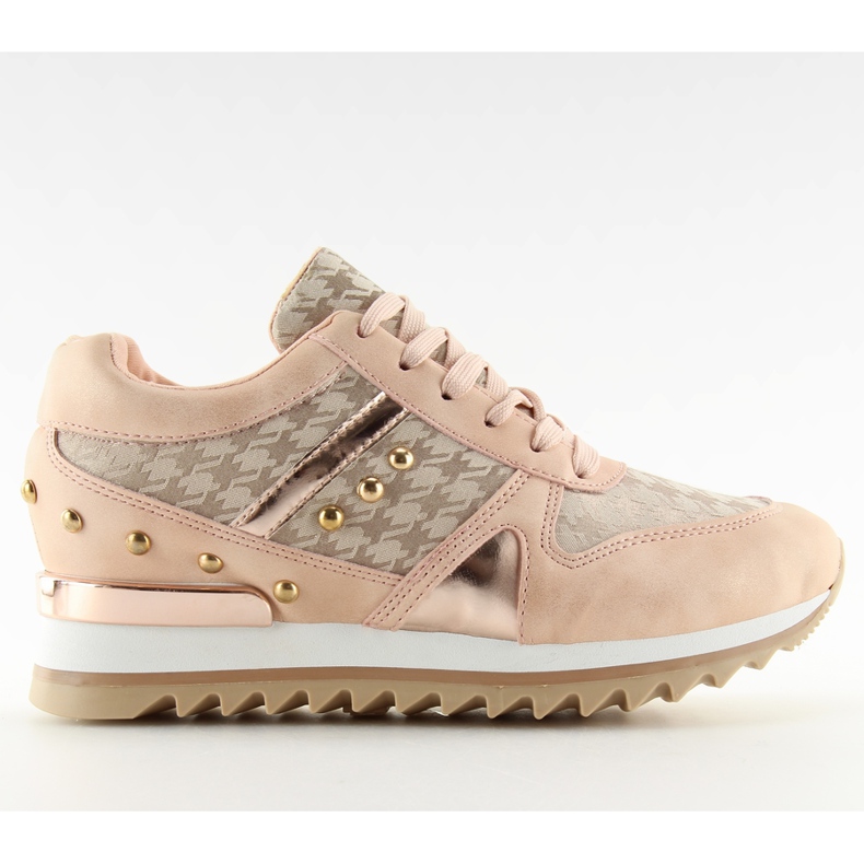 Calzado deportivo de mujer rosa G-119 Champagne II-GAT rosado