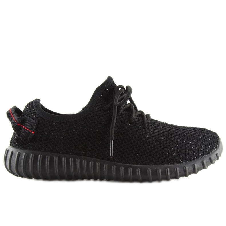 BY-049 Zapatillas deportivas negras negras negro