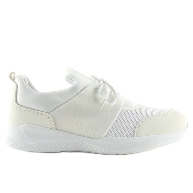 Zapatillas deportivas blancas ultraligeras BY-069 blancas blanco