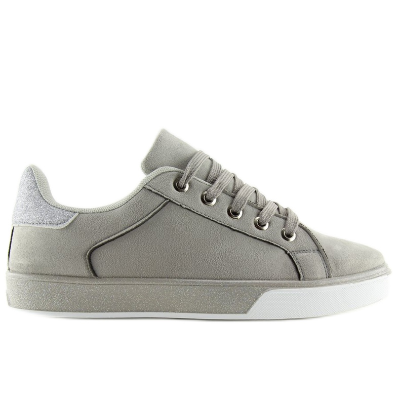 Gris Zapatillas grises de mujer K-307 Gris