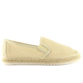 Alpargatas beige para mujer 6602 Beige Alpargatas beige para mujer 6602 Beige