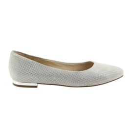 Bailarinas caprice para mujer 22104 gris