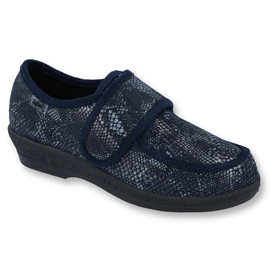 Zapatos de mujer befado pu 984D015 azul marino
