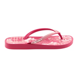 Ipanema chanclas zapatos de mujer para la piscina 82518 multicolor rosa