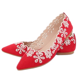 Bailarinas caladas rojas LT99P Red rojo