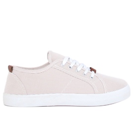 Deportivas rayas beige JX70P Beige