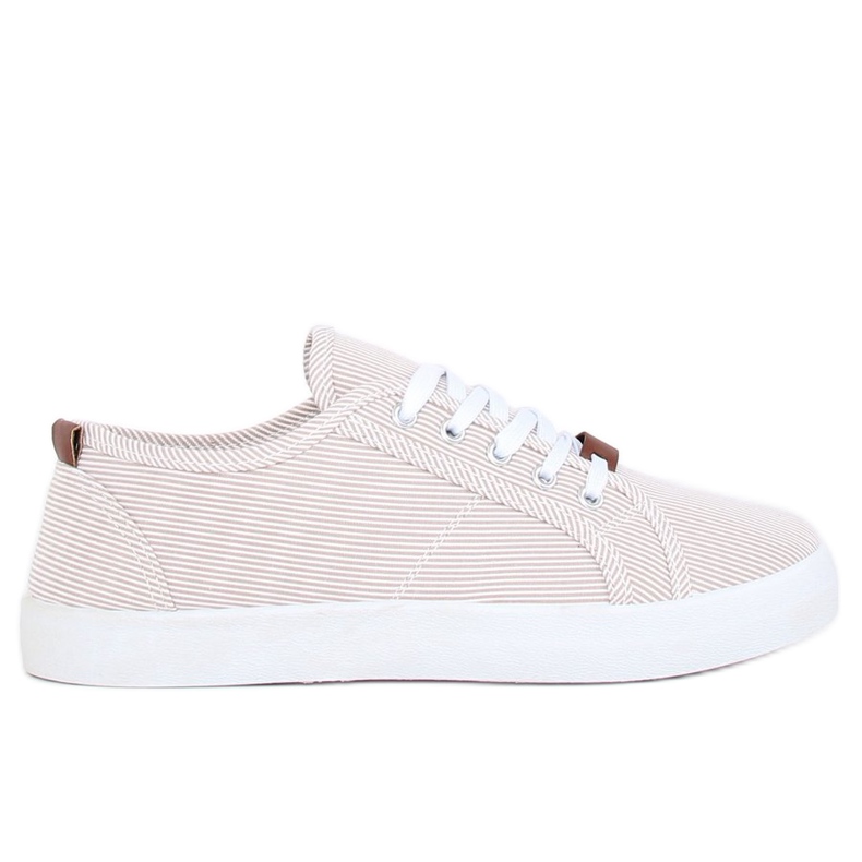 Deportivas rayas beige JX70P Beige