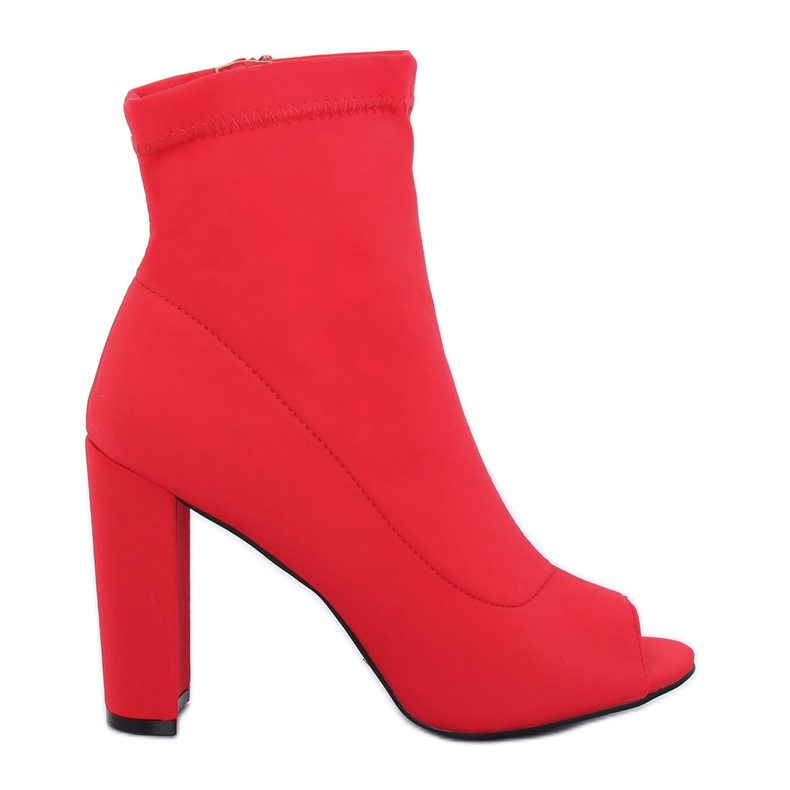 Botas rojas con punta abierta NS031P Red rojo Botas rojas con punta abierta NS031P Red rojo