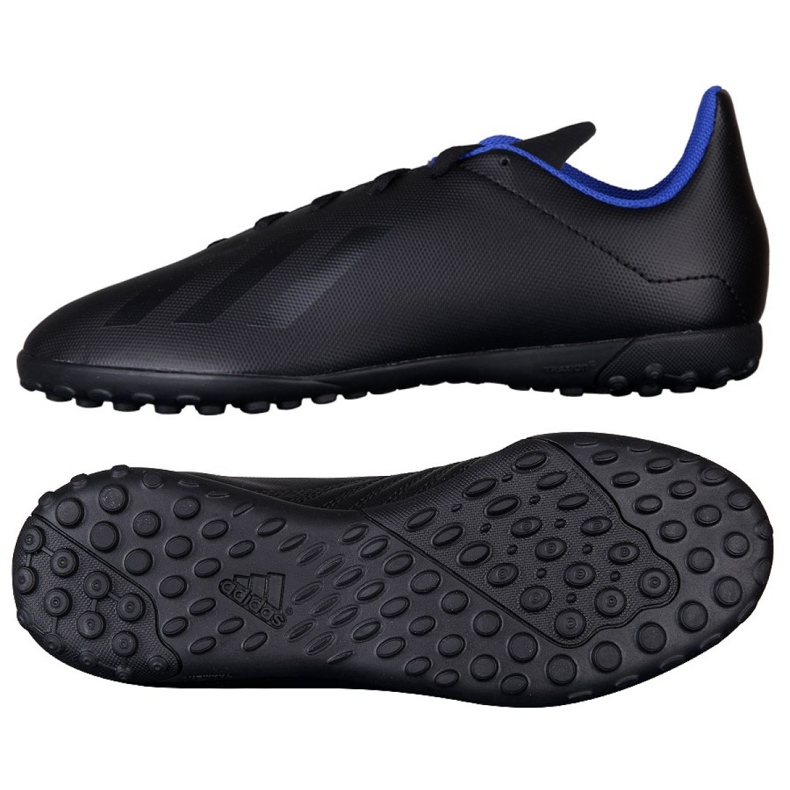Botas de fútbol adidas X 18.4 Tf Jr G26983 negro negro