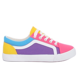 Zapatillas de mujer multicolor BL156 Rose Red