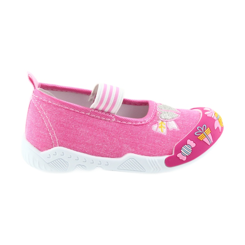Zapatillas de niño American Club rosa con banda elástica 29/19 rosado