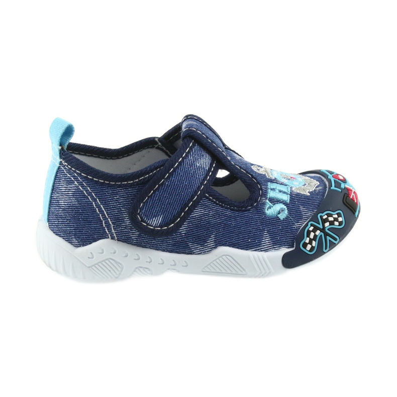 Zapatillas infantil American Club azul marino con velcro 26/19
