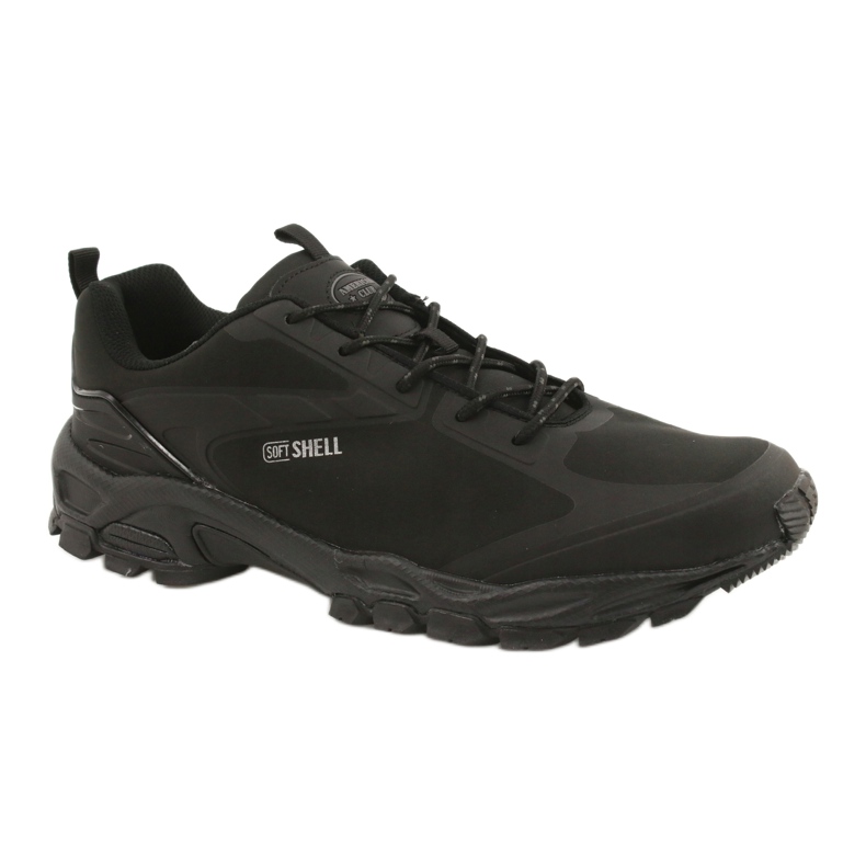 Zapatillas deportivas de hombre softshell impermeables ADI American Club HL16 negro