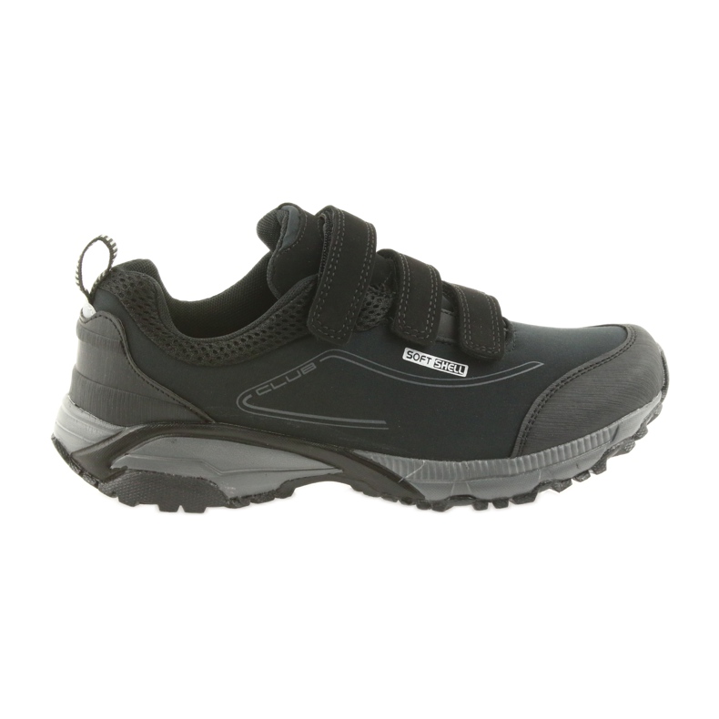 American Club Zapatillas deportivas de mujer ADI con velcro americano soft-shell impermeable WT08 / 19 negro American Club Zapatillas deportivas de mujer ADI con velcro americano soft-shell impermeable WT08 / 19 negro