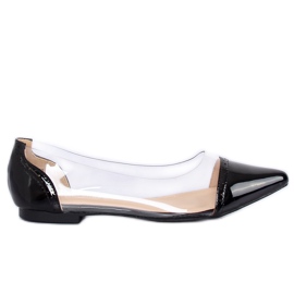 Bailarinas transparentes negras N18-292 Black negro Bailarinas transparentes negras N18-292 Black negro