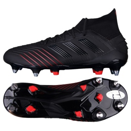 Botas de fútbol adidas Predator 19.1 Sg M G26979 negro negro