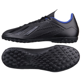 Botas de fútbol adidas X 18.4 Tf M G28979 negro negro