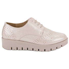 Comer Zapatos con cordones marrón