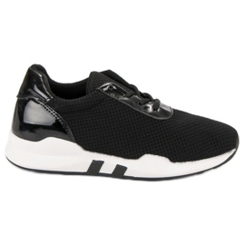 Calzado deportivo de moda negro