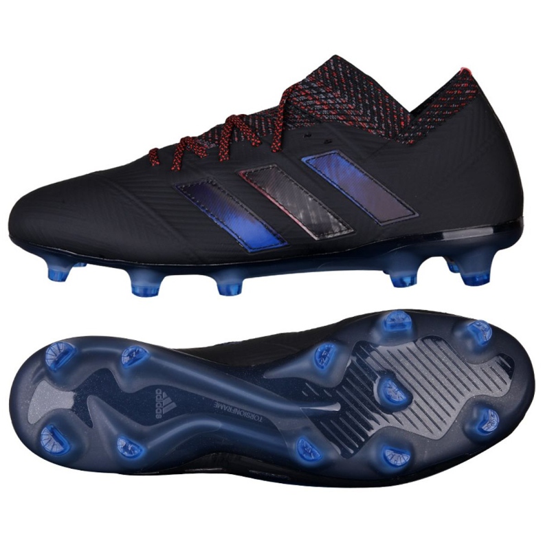 Botas de fútbol adidas Nemeziz 18.1 Fg M D98007 negro negro