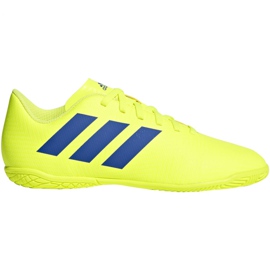 Zapatos de interior adidas Nemeziz 18.4 In Jr CM8519 amarillo amarillo