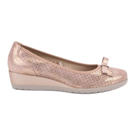 Vinceza Bombas de cuña cómodas rosado Vinceza Bombas de cuña cómodas rosado