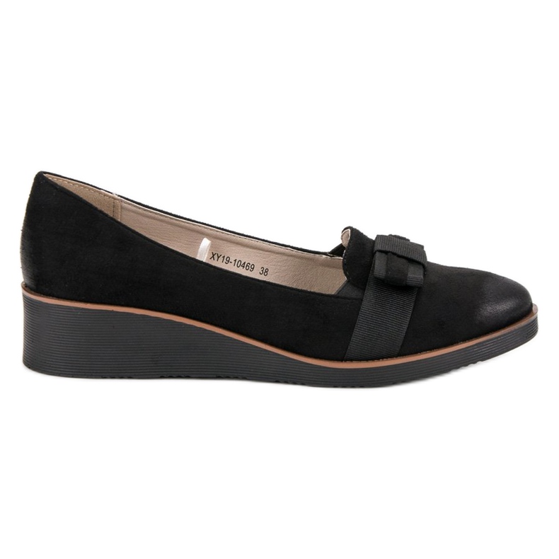 Bombas Con Lazo VINCEZA negro