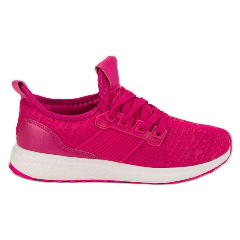 Calzado deportivo sin cordones rosado