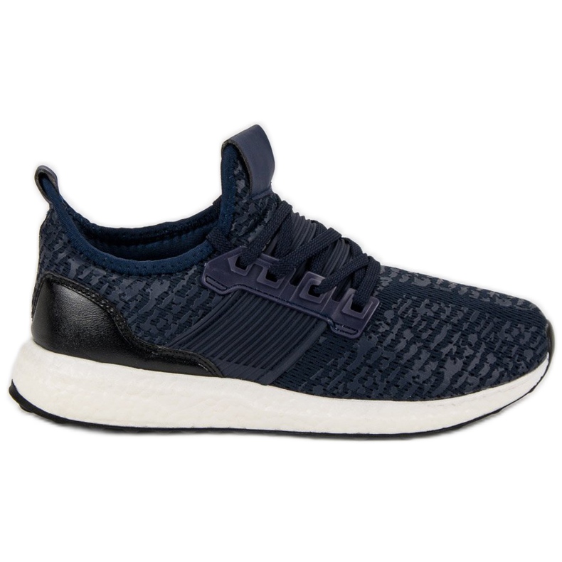 Calzado deportivo sin cordones azul