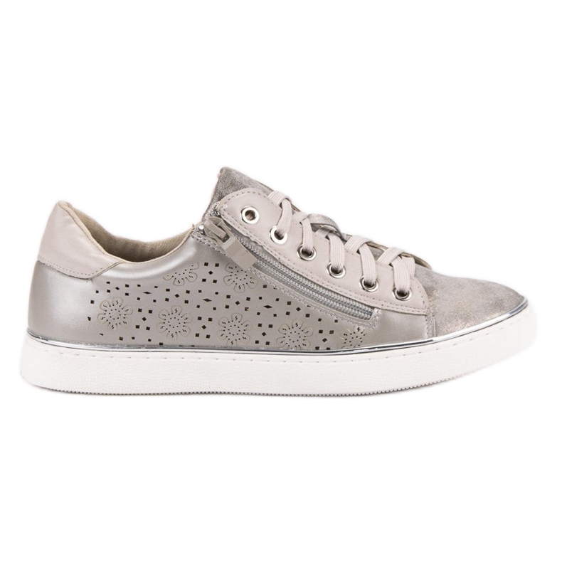 Kylie Zapatillas Casual Plateadas gris