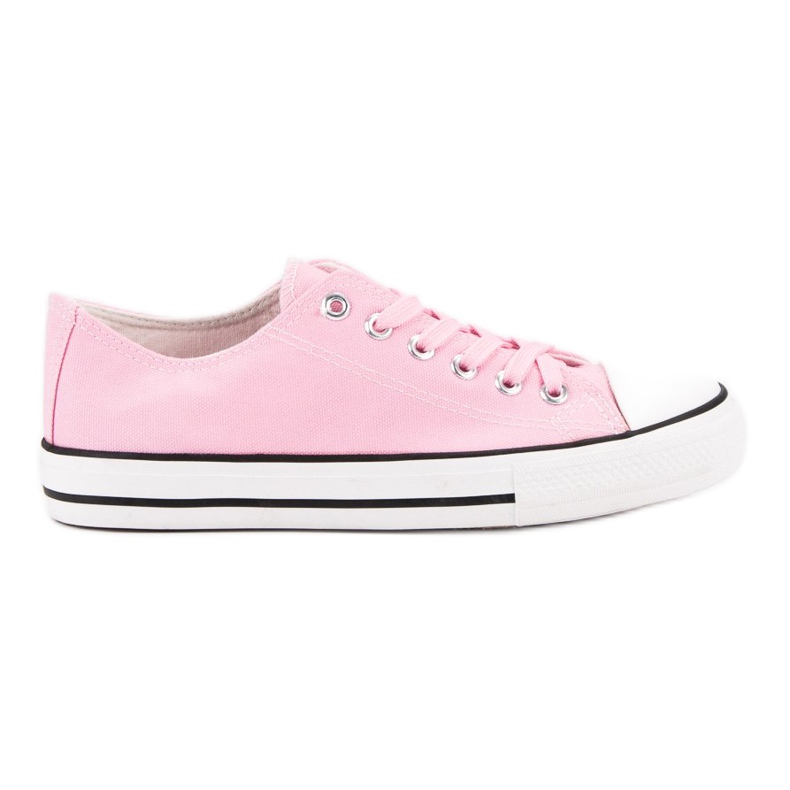 J. Star Zapatillas rosas clásicas rosado