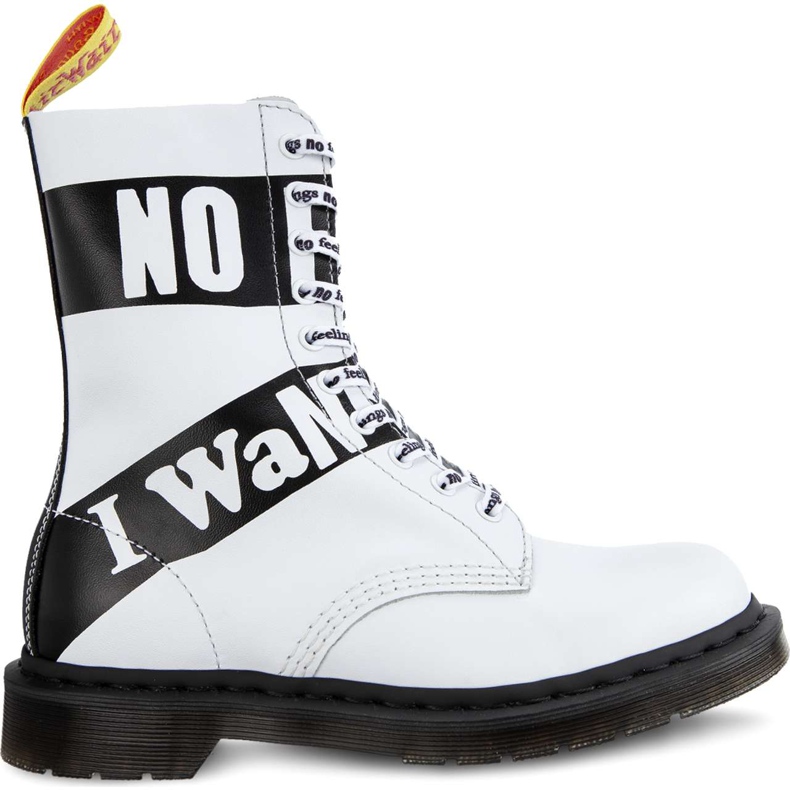 Dr. Martens 1490 Sex Pistols Blanco negro