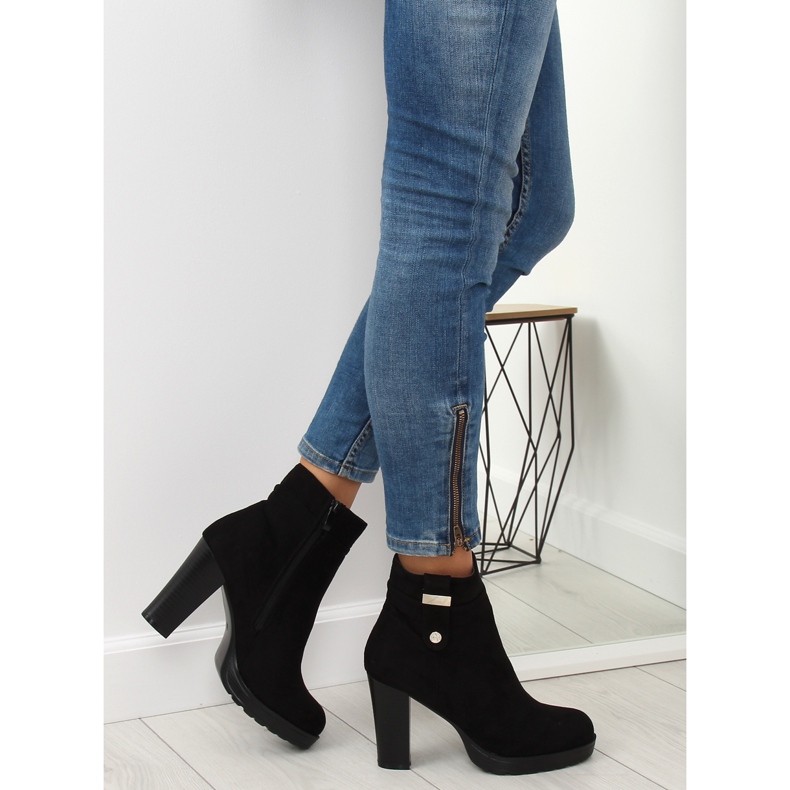 Botines negro BK3233 Negro II-GAT