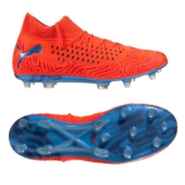 Botas de fútbol Puma Future 19.1 Netfit Fg Ag M 105531 01 rojo rojo