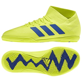 Zapatos de interior adidas Nemeziz 18.3 In Jr CM8512 amarillo amarillo