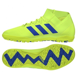 Botas de fútbol adidas Nemeziz 18.3 Tf M BB9465 amarillo amarillo