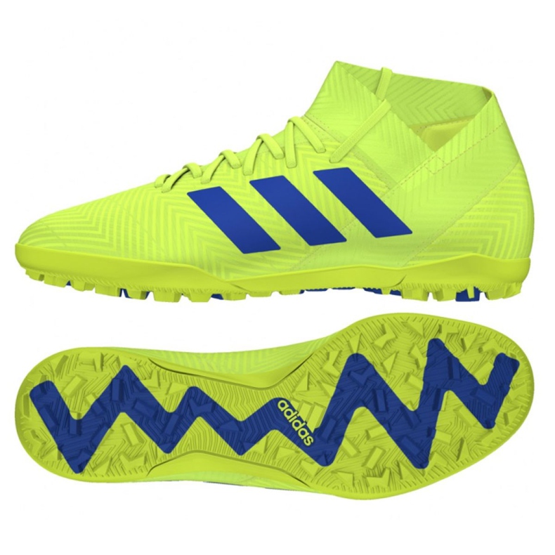 Botas de fútbol adidas Nemeziz 18.3 Tf M BB9465 amarillo amarillo Botas de fútbol adidas Nemeziz 18.3 Tf M BB9465 amarillo amarillo