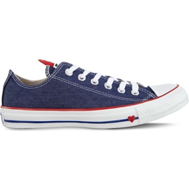 Converse C163308 Esmalte Indigo Rojo Blanco azul