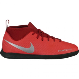 Zapatos de interior Nike Phantom Vsn Club Df Ic Jr AO3293-600 multicolor naranjas y rojos