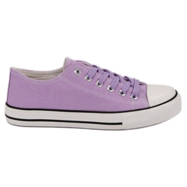 J. Star Zapatillas clásicas moradas violeta J. Star Zapatillas clásicas moradas violeta
